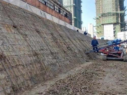 资兴建筑边坡支护